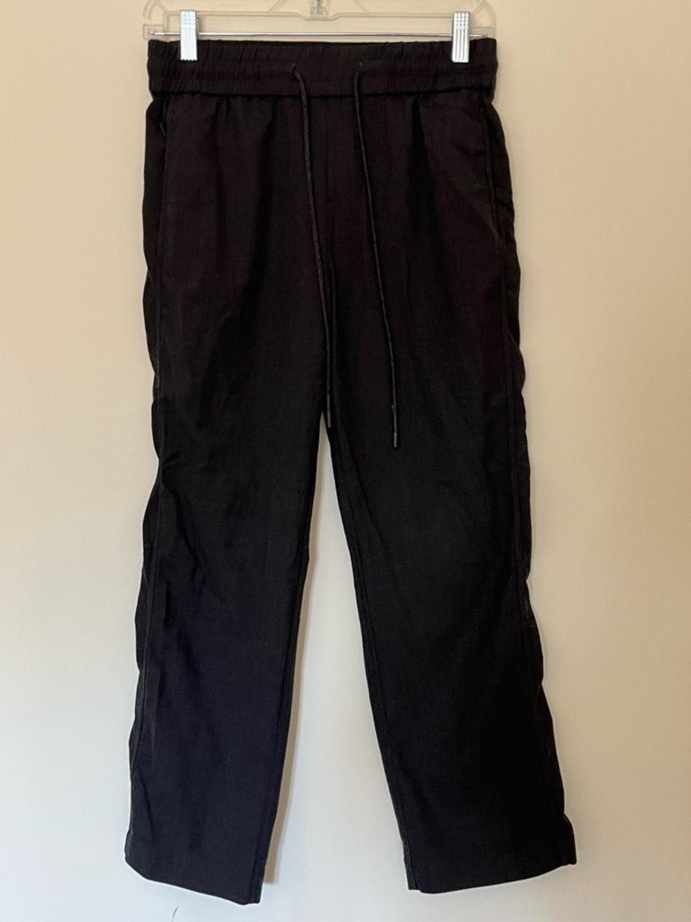 Kit and Ace Charcoal Grey Wool/Silk/Cashmere Cropped Pants 6